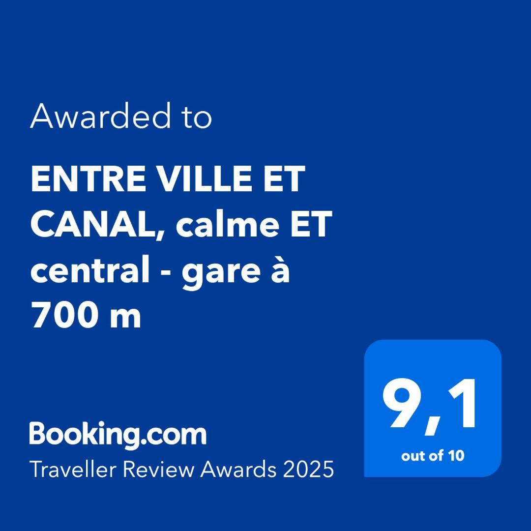 Entre Ville Et Canal, Calme Et Central - Gare A 700 M Narbona Exterior foto